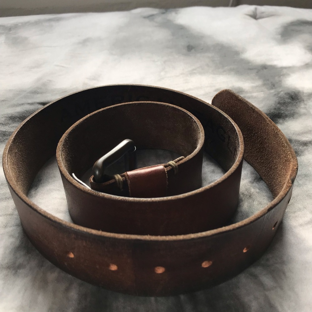 Leather American Eagle Brown Belt 34